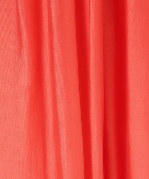 OPAQUE.CLIP（オペークドットクリップ）の「◆セットアップ対応 シアータックギャザースカート【洗濯機洗い可】（スカート・レディース・オレンジ/ブラウン系その他/グリーン/ブラック・40/38/42/36）」の22枚目の写真