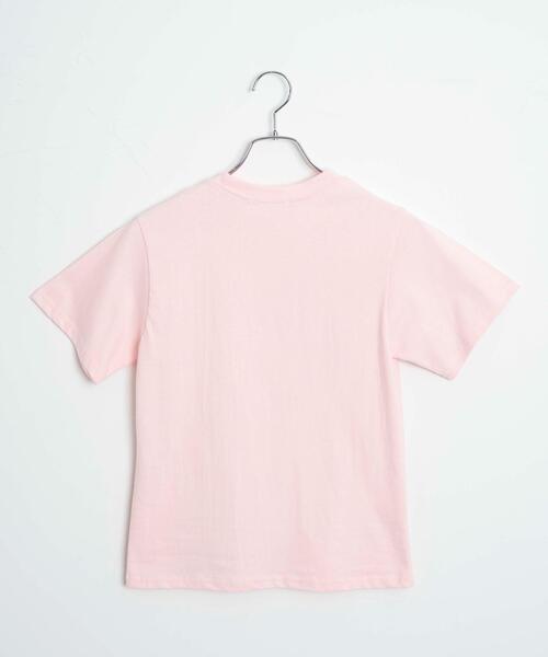 WOND(ウォンド)の「リボンプリントTシャツ(Tシャツ/カットソー・レディース・ホワイト/ピンク・FREE)」の19枚目の写真
