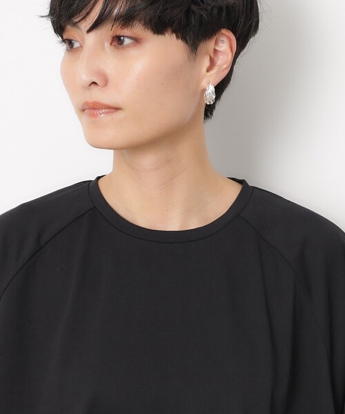 OPAQUE.CLIP（オペークドットクリップ）の「◆バックフハクドッキングAラインカットソー【洗濯機洗い可】（Tシャツ/カットソー・レディース・ホワイト/ブラック/ベージュ・38/42/40）」の12枚目の写真