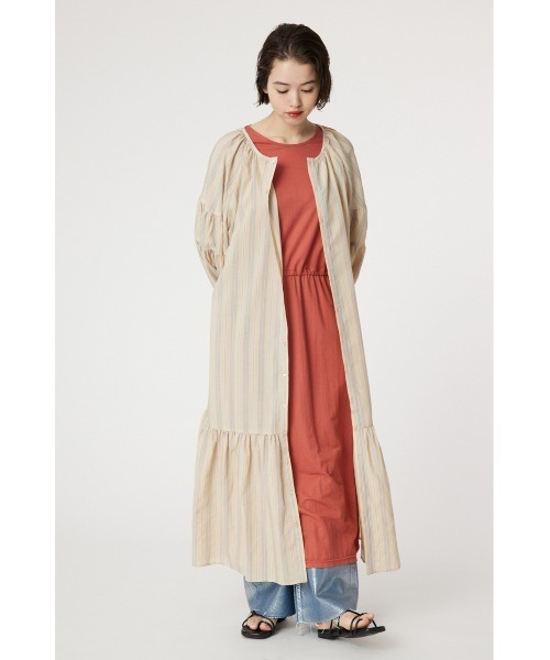 RODEO CROWNS WIDE BOWL(ロデオクラウンズワイドボウル)の「カフタンティアードワンピース(ワンピース・レディース・チャコールグレー/ベージュ系その他/オフホワイト・FREE)」の20枚目の写真