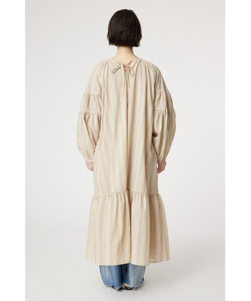 RODEO CROWNS WIDE BOWL(ロデオクラウンズワイドボウル)の「カフタンティアードワンピース(ワンピース・レディース・チャコールグレー/ベージュ系その他/オフホワイト・FREE)」の14枚目の写真