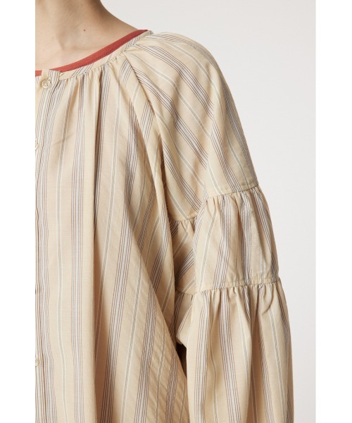 RODEO CROWNS WIDE BOWL(ロデオクラウンズワイドボウル)の「カフタンティアードワンピース(ワンピース・レディース・チャコールグレー/ベージュ系その他/オフホワイト・FREE)」の7枚目の写真