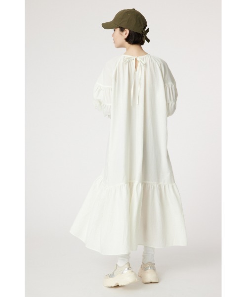 RODEO CROWNS WIDE BOWL(ロデオクラウンズワイドボウル)の「カフタンティアードワンピース(ワンピース・レディース・チャコールグレー/ベージュ系その他/オフホワイト・FREE)」の17枚目の写真