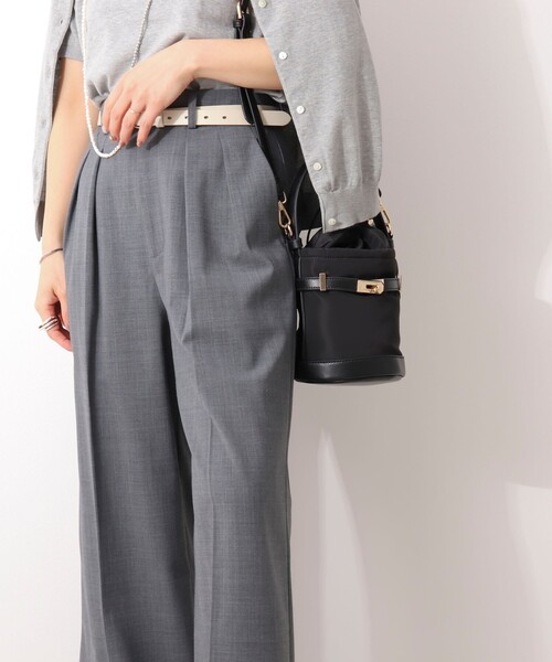 NOLLEY’S（ノーリーズ）の「ヒネリカナグナイロンバケツ2WAYバッグ（ショルダーバッグ・レディース・ブラック・FREE）」の18枚目の写真