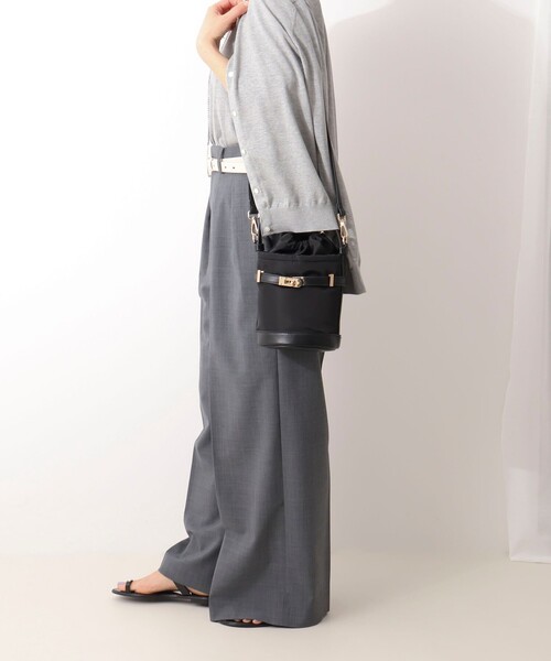 NOLLEY’S（ノーリーズ）の「ヒネリカナグナイロンバケツ2WAYバッグ（ショルダーバッグ・レディース・ブラック・FREE）」の19枚目の写真