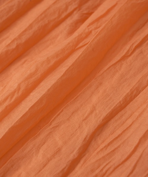 un dix cors（アンディコール）の「ワッシャースカート（スカート・レディース・グレー/ブラック/オレンジ・FREE）」の9枚目の写真