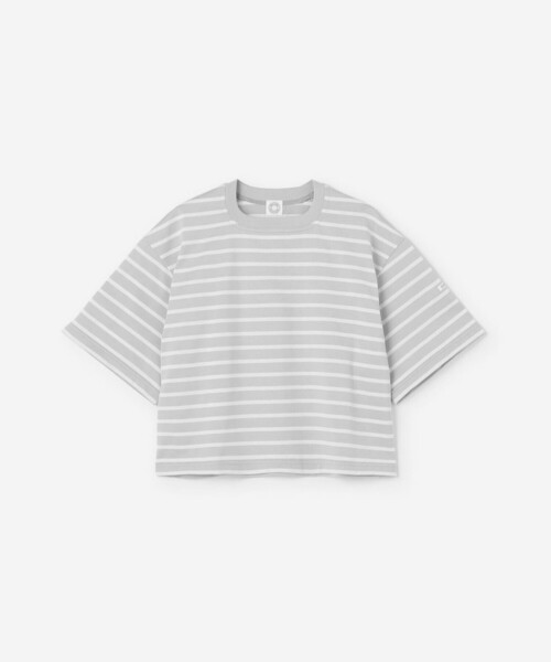 ORCIVAL（オーシバル）の「ORCIVAL | スクエアネック半袖Tシャツ WOMEN（Tシャツ/カットソー・レディース・ブラック/グレー系その他/ホワイト/ブラック系その他・2）」の4枚目の写真