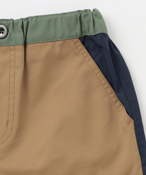 COMME CA ISM（コムサイズム）の「パッチワークパンツ（その他パンツ・キッズ・カーキ/グリーン・100cm/110cm/150cm/140cm/130cm/120cm）」の8枚目の写真