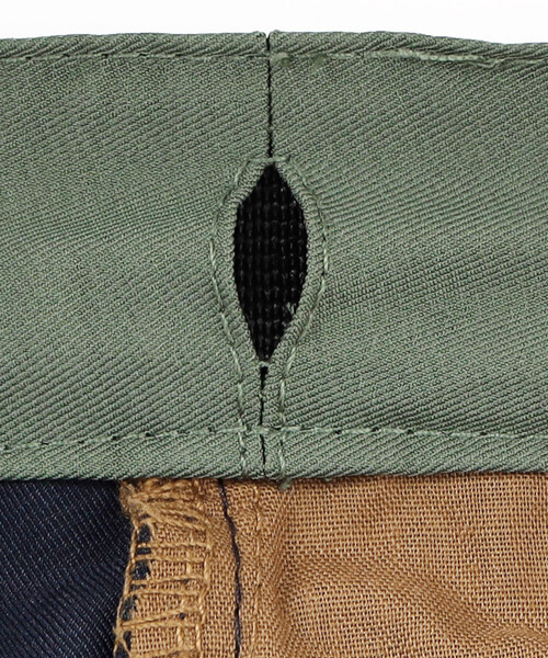 COMME CA ISM（コムサイズム）の「パッチワークパンツ（その他パンツ・キッズ・カーキ/グリーン・100cm/110cm/150cm/140cm/130cm/120cm）」の11枚目の写真