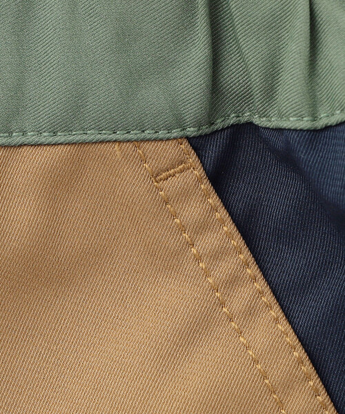 COMME CA ISM（コムサイズム）の「パッチワークパンツ（その他パンツ・キッズ・カーキ/グリーン・100cm/110cm/150cm/140cm/130cm/120cm）」の12枚目の写真