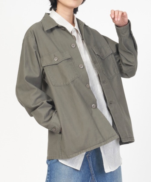THE SHINZONE UTILITY SHIRTS カーキ ジャケット（UTILITY
