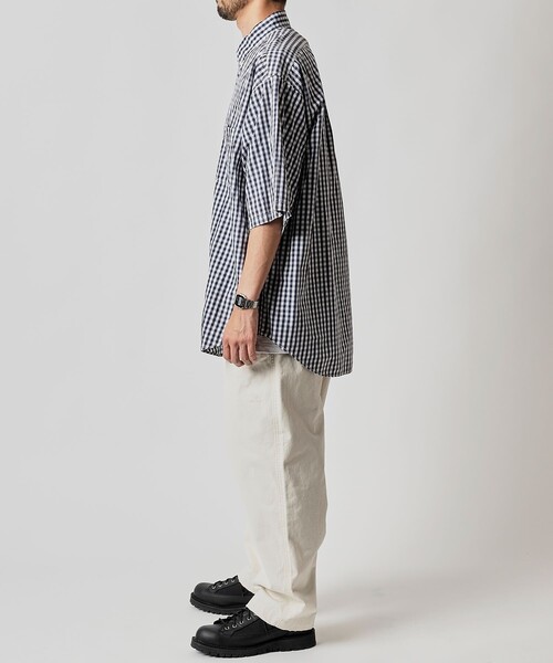 NAUTICA（ノーティカ）の「NAUTICA/ノーティカ Faded S/S Shirt (Plaid)/フェイデッド ショートスリーブシャツ チェック（シャツ/ブラウス・メンズ・ネイビー/グリーン・X-LARGE/LARGE/MEDIUM）」の9枚目の写真