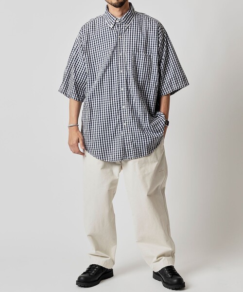 NAUTICA（ノーティカ）の「NAUTICA/ノーティカ Faded S/S Shirt (Plaid)/フェイデッド ショートスリーブシャツ チェック（シャツ/ブラウス・メンズ・ネイビー/グリーン・X-LARGE/LARGE/MEDIUM）」の12枚目の写真