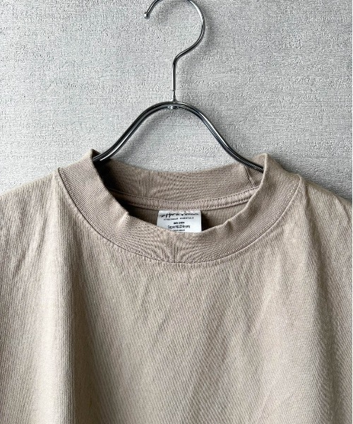 SHAKA WeAR（シャカウェア）の「【SHAKA WEAR】7.5oz Garment Dye Drop Shoulder / 7.5オンス ガーメントダイ ドロップショルダー Tシャツ（Tシャツ/カットソー・メンズ・オートミール/ホワイト/スミクロ/ブラック/クリーム・LARGE/MEDIUM/SMALL）」の8枚目の写真