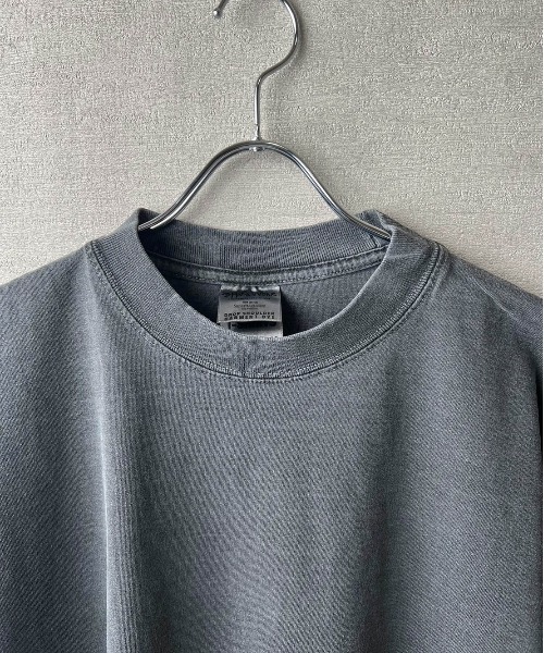 SHAKA WeAR（シャカウェア）の「【SHAKA WEAR】7.5oz Garment Dye Drop Shoulder / 7.5オンス ガーメントダイ ドロップショルダー Tシャツ（Tシャツ/カットソー・メンズ・オートミール/ホワイト/スミクロ/ブラック/クリーム・LARGE/MEDIUM/SMALL）」の20枚目の写真