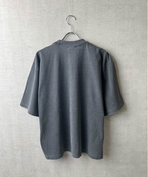 SHAKA WeAR（シャカウェア）の「【SHAKA WEAR】7.5oz Garment Dye Drop Shoulder / 7.5オンス ガーメントダイ ドロップショルダー Tシャツ（Tシャツ/カットソー・メンズ・オートミール/ホワイト/スミクロ/ブラック/クリーム・LARGE/MEDIUM/SMALL）」の14枚目の写真