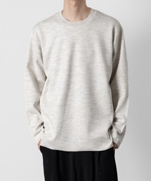 ATTACHMENT | WOxPE ダブルフェイスニット クルーネックプルオーバーL/S / WOxPE DOUBLE FACE KNIT CREWNECK PULLOVER L/S(ニット/セーター)