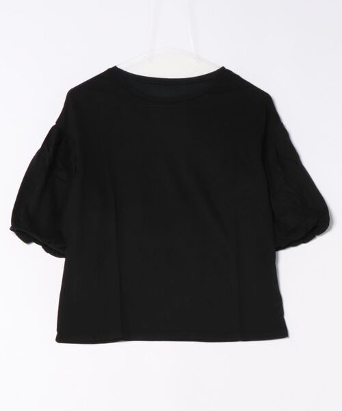 and it_(アンドイット)の「バル-ン5分袖カットソー(Tシャツ/カットソー・レディース・ブラック/カーキ/オフホワイト/モカ/ベージュ・M-L)」の12枚目の写真
