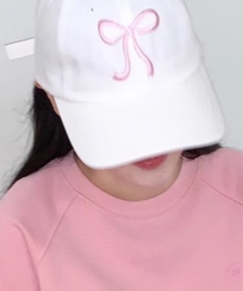 新品未使用♡レース花帽子アミティエ セール】花柄＆刺繍ロゴCAP（キャップ）｜LETee（レティー）の