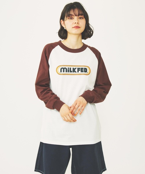 セール】TIERED OVAL LOGO B/B TEE（Tシャツ/カットソー