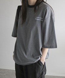 COURO | ワンポイント刺繍ボーダーTシャツ(Tシャツ/カットソー)