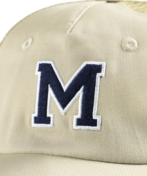 BRANSHES(ブランシェス)の「ワッペンメッシュキャップ(キャップ・キッズ・ブラック/ベージュ・L/S/M)」の6枚目の写真