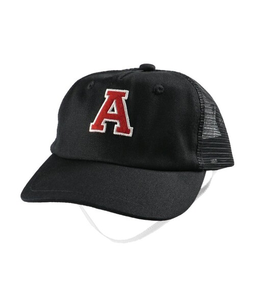 BRANSHES(ブランシェス)の「ワッペンメッシュキャップ(キャップ・キッズ・ブラック/ベージュ・L/S/M)」の9枚目の写真