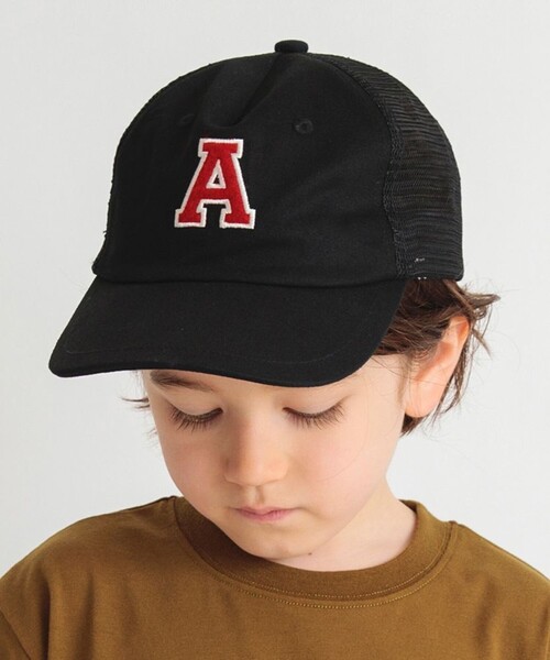 BRANSHES(ブランシェス)の「ワッペンメッシュキャップ(キャップ・キッズ・ブラック/ベージュ・L/S/M)」の10枚目の写真