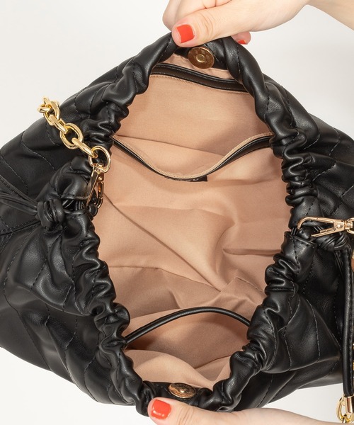 SVEC（シュベック）の「チェーン ショルダーバッグ（ショルダーバッグ・レディース・ブラック・FREE）」の10枚目の写真