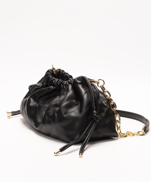 SVEC（シュベック）の「チェーン ショルダーバッグ（ショルダーバッグ・レディース・ブラック・FREE）」の7枚目の写真