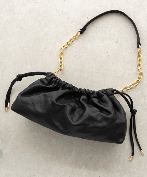 SVEC（シュベック）の「チェーン ショルダーバッグ（ショルダーバッグ・レディース・ブラック・FREE）」の17枚目の写真