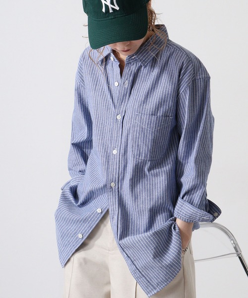 Candy Fantasy（キャンディーファンタジー）の「パナマレギュラーカラー七分袖シャツ（シャツ/ブラウス・メンズ・ピンク/ホワイト系その他/ミント/ネイビー/ブルー系その他/カーキ/ブルー/ホワイト/ブラック/ブルー系その他2・M/L/LL）」の8枚目の写真