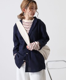 Candy Fantasy | パナマレギュラーカラー七分袖シャツ(シャツ/ブラウス)