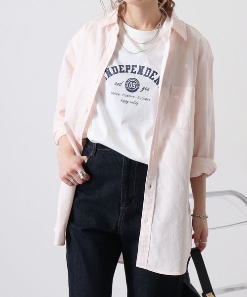 Candy Fantasy（キャンディーファンタジー）の「パナマレギュラーカラー七分袖シャツ（シャツ/ブラウス・メンズ・ピンク/ホワイト系その他/ミント/ネイビー/ブルー系その他/カーキ/ブルー/ホワイト/ブラック/ブルー系その他2・M/L/LL）」の10枚目の写真