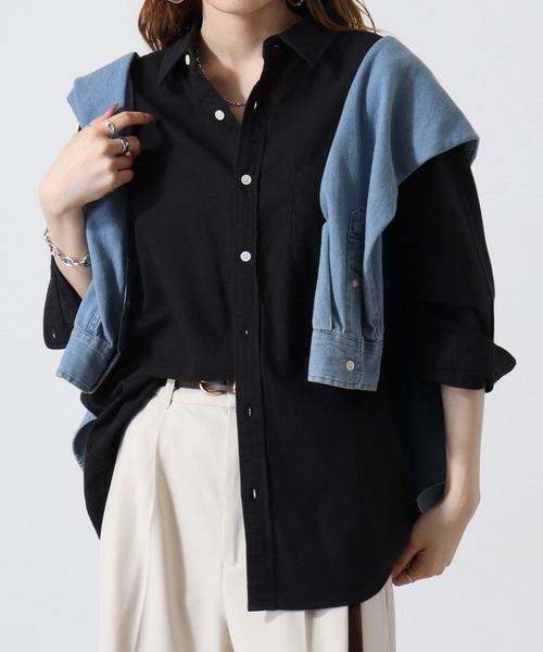 Candy Fantasy（キャンディーファンタジー）の「パナマレギュラーカラー七分袖シャツ（シャツ/ブラウス・メンズ・ピンク/ホワイト系その他/ミント/ネイビー/ブルー系その他/カーキ/ブルー/ホワイト/ブラック/ブルー系その他2・M/L/LL）」の18枚目の写真