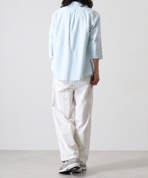 Candy Fantasy（キャンディーファンタジー）の「パナマレギュラーカラー七分袖シャツ（シャツ/ブラウス・メンズ・ピンク/ホワイト系その他/ミント/ネイビー/ブルー系その他/カーキ/ブルー/ホワイト/ブラック/ブルー系その他2・M/L/LL）」の21枚目の写真