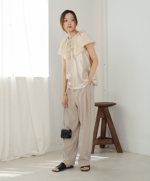 Bab(バブ)の「【S・Mサイズ展開あり】マルチWAYビスチェセットワンピース(ワンピース・レディース・ホワイト系その他/グレー・M/S)」の12枚目の写真