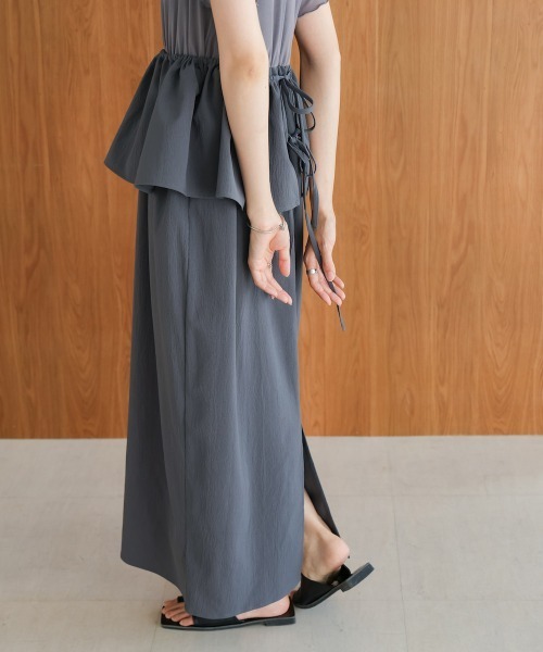 Bab(バブ)の「【S・Mサイズ展開あり】マルチWAYビスチェセットワンピース(ワンピース・レディース・ホワイト系その他/グレー・M/S)」の19枚目の写真