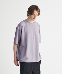 AH ABAHOUSE | ストライプ ジャガード 半袖 Tシャツ(Tシャツ/カットソー)