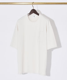 AH ABAHOUSE | ストライプ ジャガード 半袖 Tシャツ(Tシャツ/カットソー)