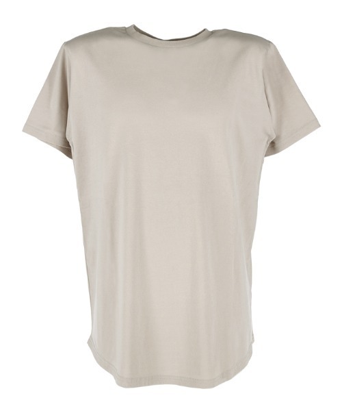 coca（coca）（コカ）の「テールカットTシャツ シワになりにくい イージーケア（Tシャツ/カットソー・メンズ・グレイッシュベージュ/チャコール/ブルー/ブラウン/ブラック/ホワイト/ネイビー/ライトグレー・M/L/XL）」の6枚目の写真