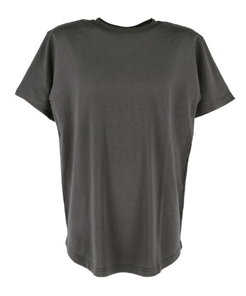 coca（coca）（コカ）の「テールカットTシャツ シワになりにくい イージーケア（Tシャツ/カットソー・メンズ・グレイッシュベージュ/チャコール/ブルー/ブラウン/ブラック/ホワイト/ネイビー/ライトグレー・M/L/XL）」の4枚目の写真