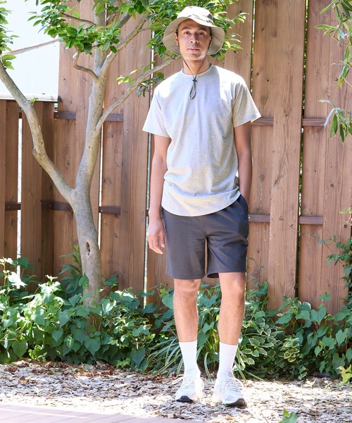 coca（coca）（コカ）の「テールカットTシャツ シワになりにくい イージーケア（Tシャツ/カットソー・メンズ・グレイッシュベージュ/チャコール/ブルー/ブラウン/ブラック/ホワイト/ネイビー/ライトグレー・M/L/XL）」の17枚目の写真