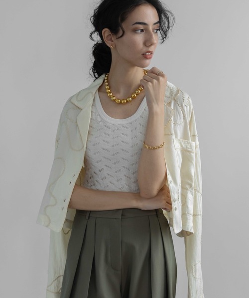 abaskdesign（アバスクデザイン）の「金属アレルギー対応 オリジナルチャーム付きステンレスチェーンブレスレット /チャームブレスレット（ブレスレット・レディース・シルバー/ゴールド・FREE）」の16枚目の写真