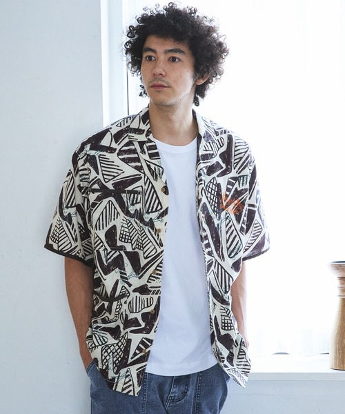 【セール】【HAIR CALIFORNIA】柄シャツ（シャツ/ブラウス）｜BAYFLOW（ベイフロー）