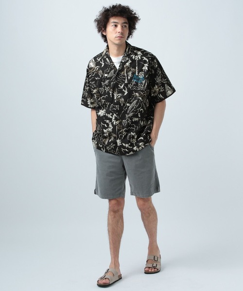 BAYFLOW(ベイフロー)の「【HAIR CALIFORNIA】柄シャツ(シャツ/ブラウス・メンズ・ブラック/ナチュラル・MEDIUM/LARGE)」の11枚目の写真