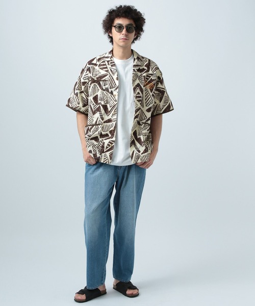 BAYFLOW(ベイフロー)の「【HAIR CALIFORNIA】柄シャツ(シャツ/ブラウス・メンズ・ブラック/ナチュラル・MEDIUM/LARGE)」の10枚目の写真