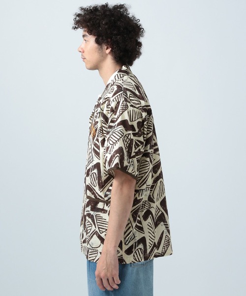 BAYFLOW(ベイフロー)の「【HAIR CALIFORNIA】柄シャツ(シャツ/ブラウス・メンズ・ブラック/ナチュラル・MEDIUM/LARGE)」の8枚目の写真