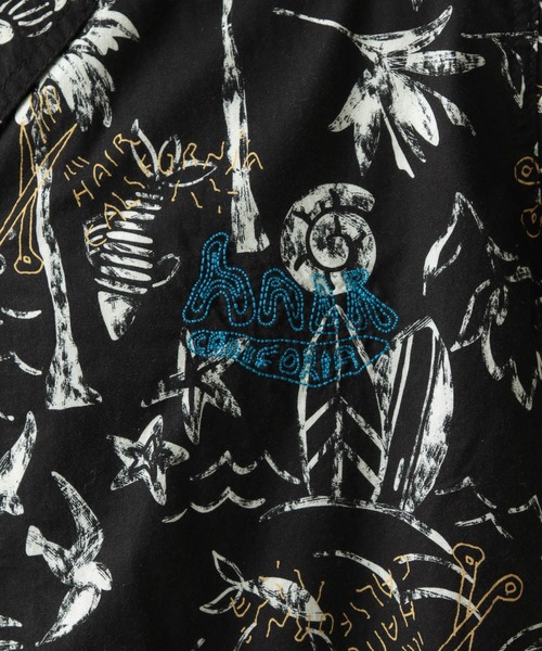 BAYFLOW(ベイフロー)の「【HAIR CALIFORNIA】柄シャツ(シャツ/ブラウス・メンズ・ブラック/ナチュラル・MEDIUM/LARGE)」の15枚目の写真
