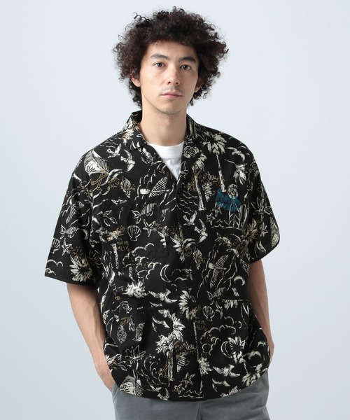 BAYFLOW(ベイフロー)の「【HAIR CALIFORNIA】柄シャツ(シャツ/ブラウス・メンズ・ブラック/ナチュラル・MEDIUM/LARGE)」の18枚目の写真